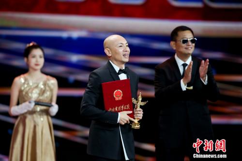 林超贤获第17届华表奖优秀导演奖。来源：主办方供图